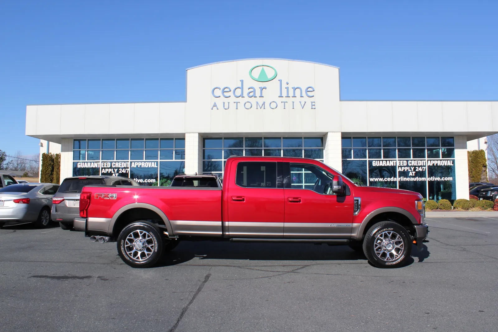Red 2022 Ford F-350 Super Duty King Ranch for sale in Spout Spring, VA