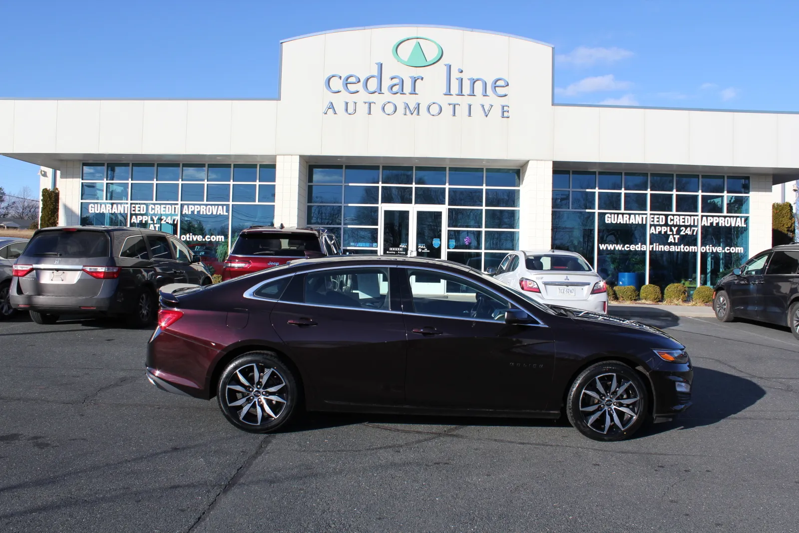 Red 2021 Chevrolet Malibu RS for sale in Spout Spring, VA