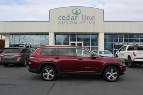 Red 2021 Jeep Grand Cherokee L Limited for sale in Spout Spring, VA