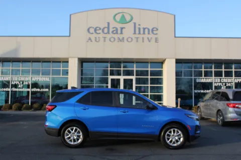 Blue 2024 Chevrolet Equinox LS for sale in Spout Spring, VA