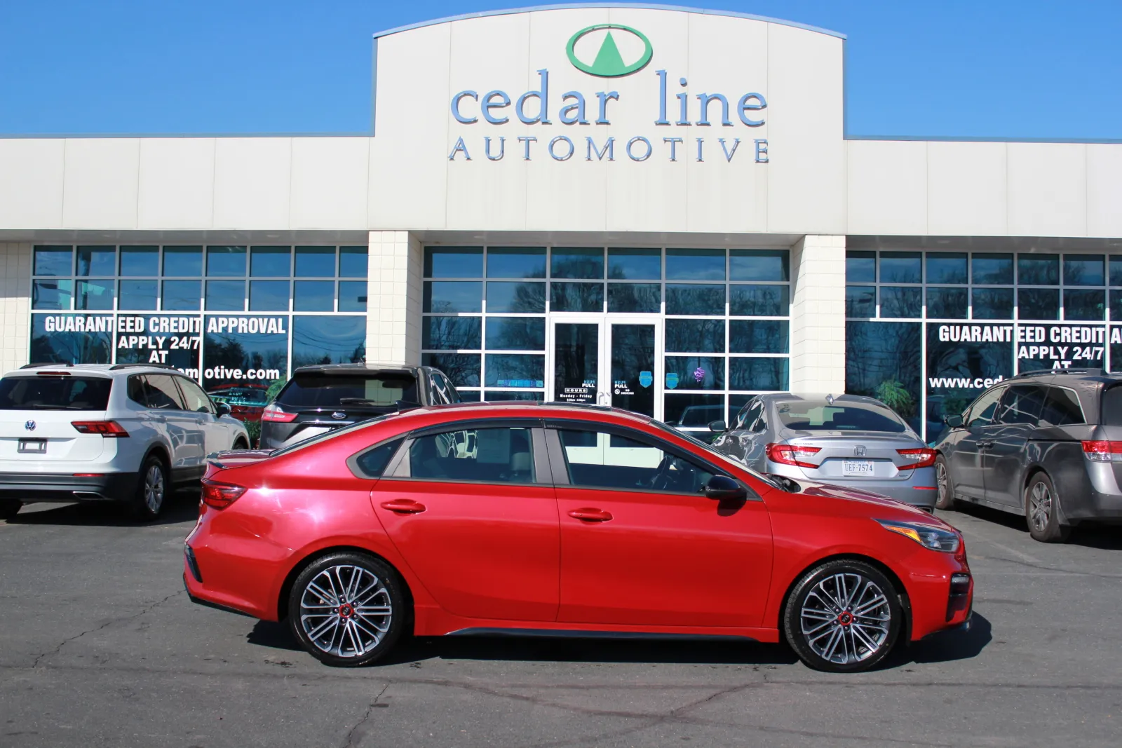 Red 2021 Kia Forte GT for sale in Spout Spring, VA