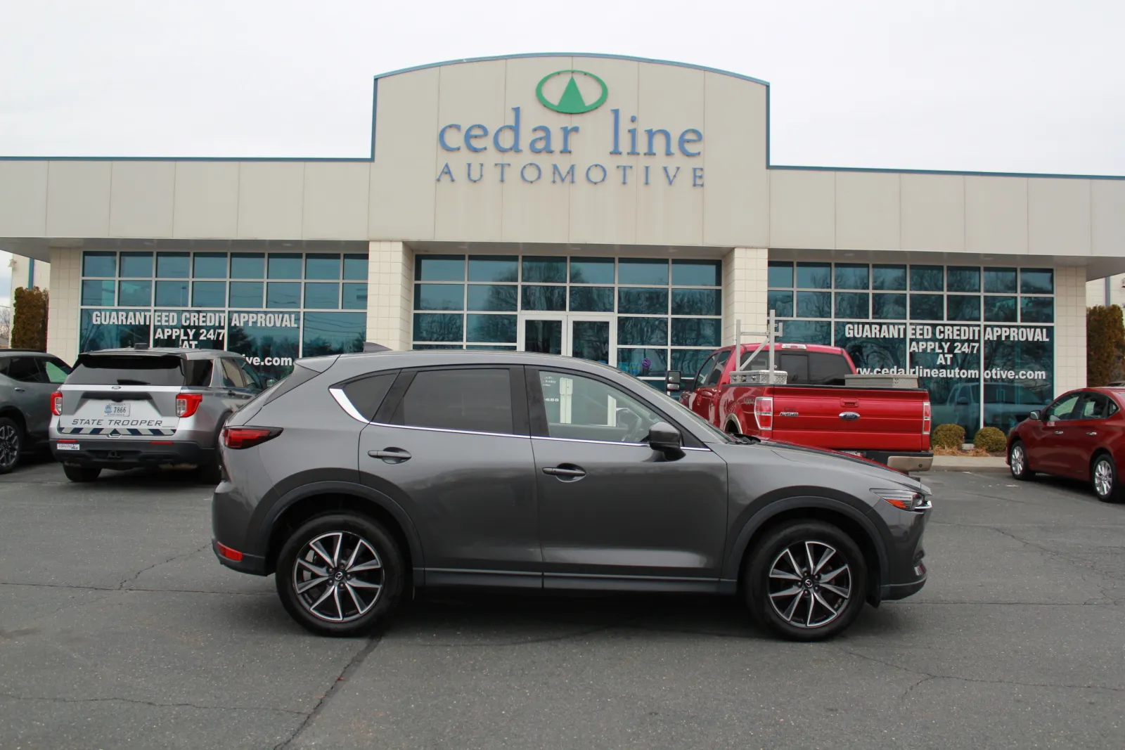 Gray 2018 Mazda CX-5 Grand Touring for sale in Spout Spring, VA