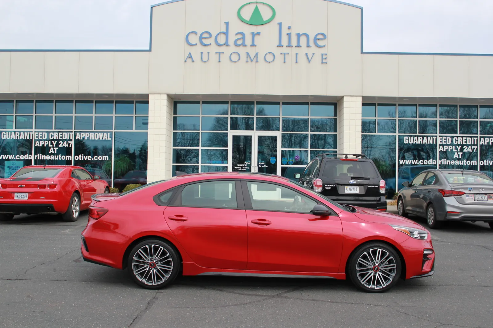 Red 2021 Kia Forte GT for sale in Spout Spring, VA