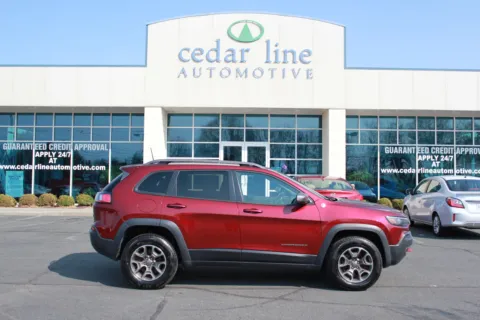 Red 2020 Jeep Cherokee Trailhawk for sale in Spout Spring, VA