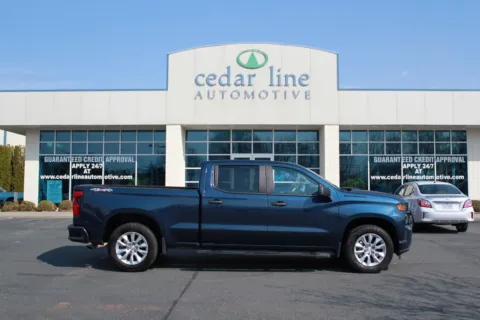 Blue 2022 Chevrolet Silverado 1500 Limited Custom for sale in Spout Spring, VA