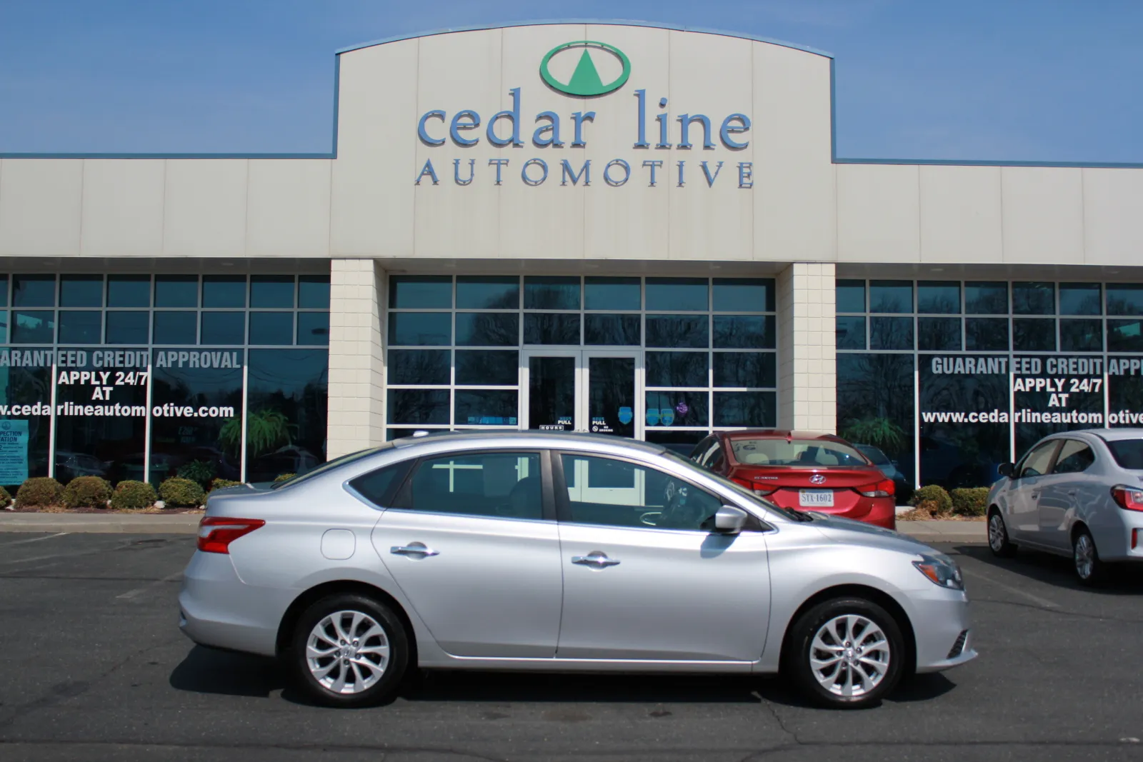 Silver 2019 Nissan Sentra SV for sale in Spout Spring, VA