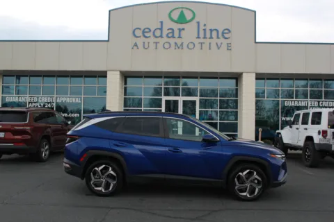 Blue 2023 Hyundai TUCSON SEL for sale in Spout Spring, VA