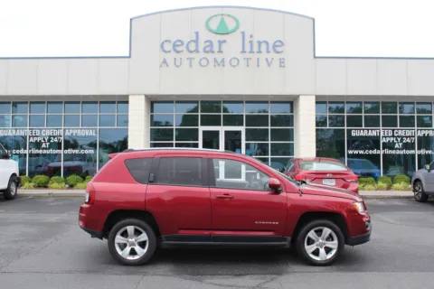 Red 2016 Jeep Compass Latitude for sale in Spout Spring, VA