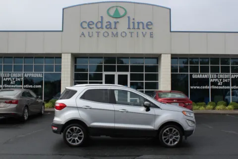 Silver 2020 Ford EcoSport Titanium for sale in Spout Spring, VA