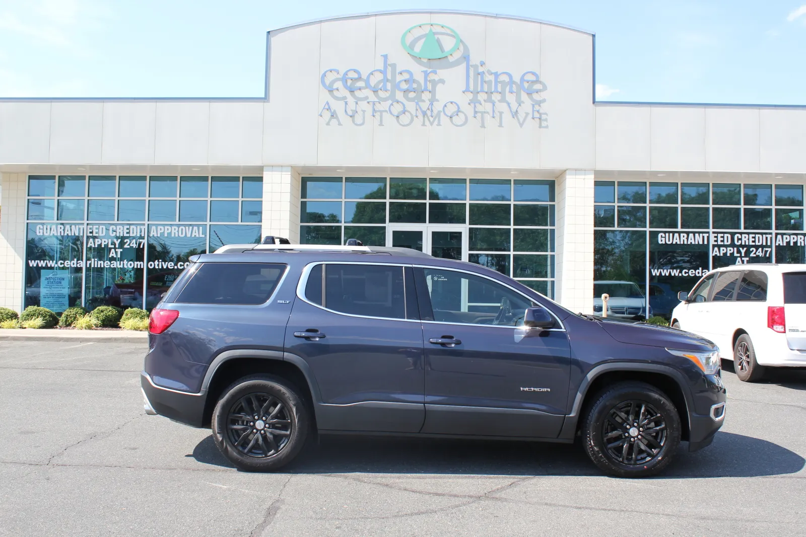 Blue 2019 GMC Acadia SLT-1 for sale in Spout Spring, VA