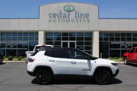 White 2023 Jeep Compass Trailhawk for sale in Spout Spring, VA
