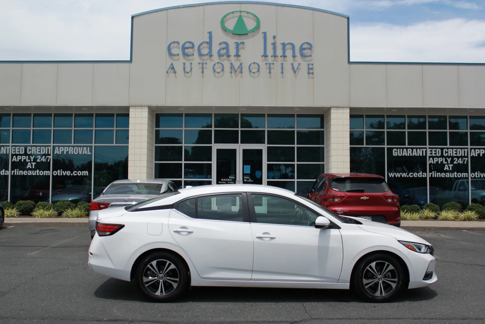White 2022 Nissan Sentra SV for sale in Spout Spring, VA
