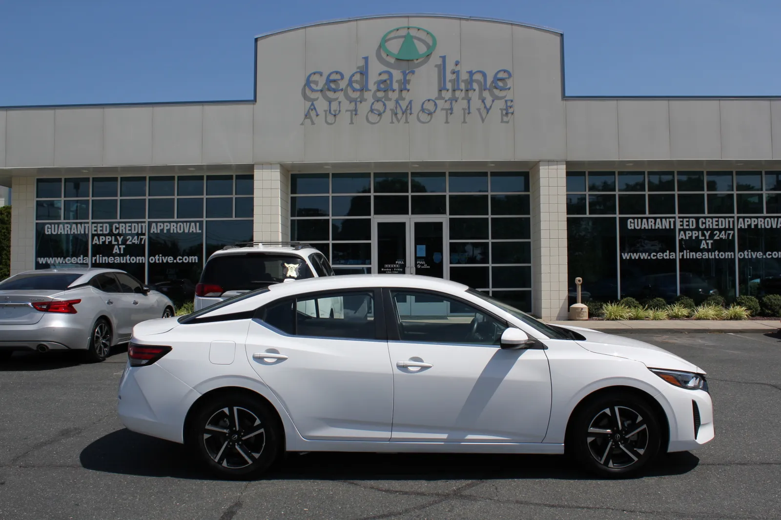 White 2024 Nissan Sentra SV for sale in Spout Spring, VA