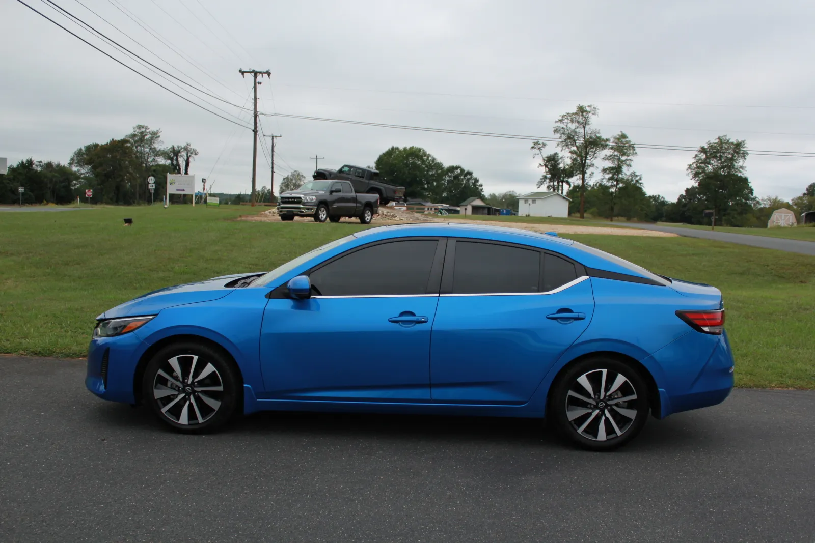 Blue 2024 Nissan Sentra SV for sale in Spout Spring, VA