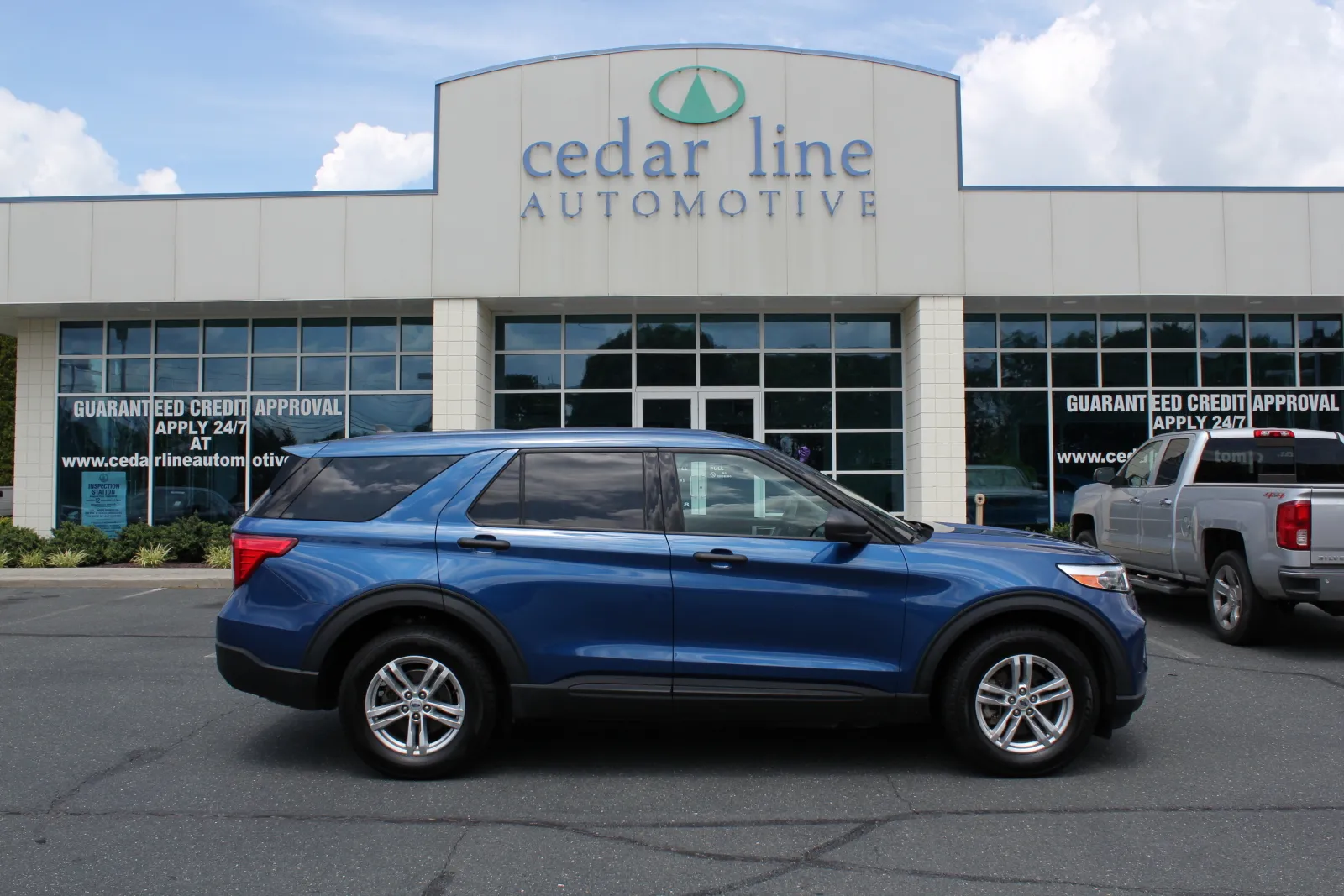 Blue 2022 Ford Explorer for sale in Spout Spring, VA