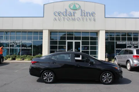 Black 2021 Nissan Versa SV for sale in Spout Spring, VA