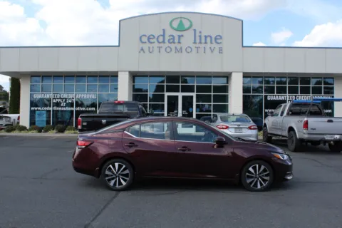 Red 2022 Nissan Sentra SV for sale in Spout Spring, VA