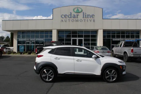 White 2021 Hyundai KONA Ultimate for sale in Spout Spring, VA
