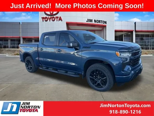 Blue 2024 Chevrolet Silverado 1500 RST for sale in Tulsa, OK