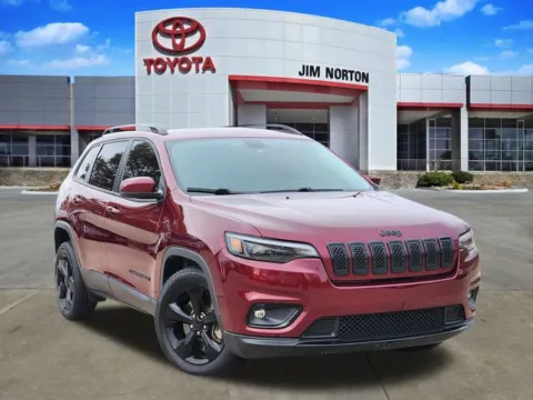 Red 2019 Jeep Cherokee Altitude for sale in Tulsa, OK