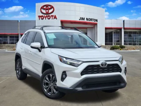 White 2025 Toyota RAV4 Hybrid XLE Premium for sale in Tulsa, OK