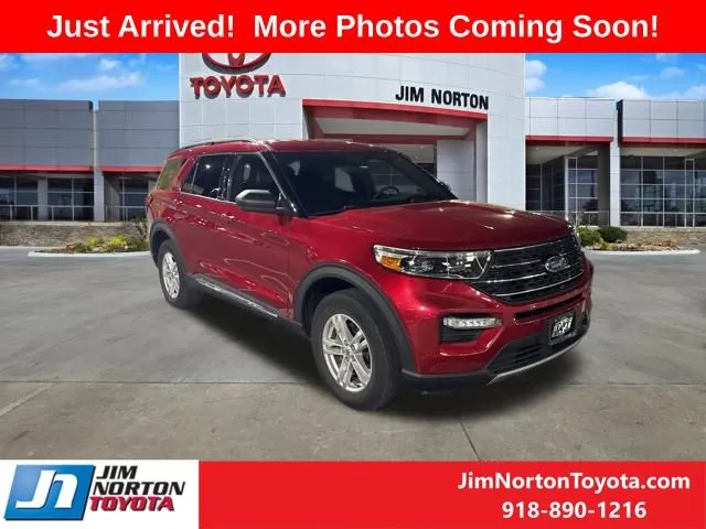 Red 2020 Ford Explorer XLT for sale in Tulsa, OK