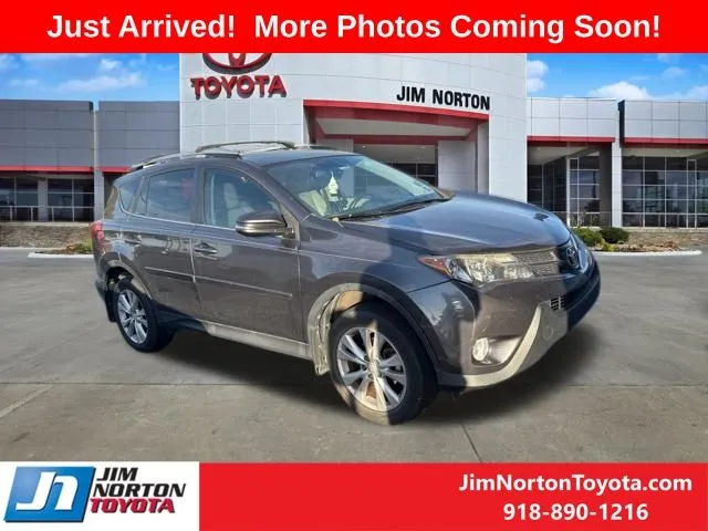 Gray 2013 Toyota RAV4 Limited for sale in Tulsa, OK