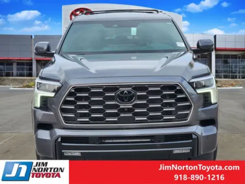 Photos of 2025 Toyota Sequoia Platinum for sale in Tulsa, OK at Jim Norton Toyota