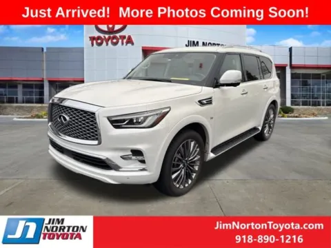 Photos of 2019 INFINITI QX80 LUXE for sale in Tulsa, OK at Jim Norton Toyota