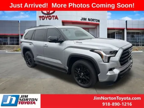 Silver 2026 Toyota Sequoia Limited for sale in Tulsa, OK