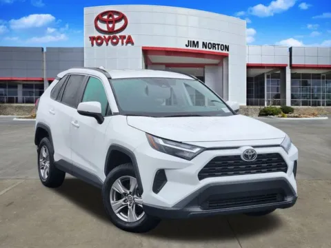 White 2024 Toyota RAV4 XLE for sale in Tulsa, OK