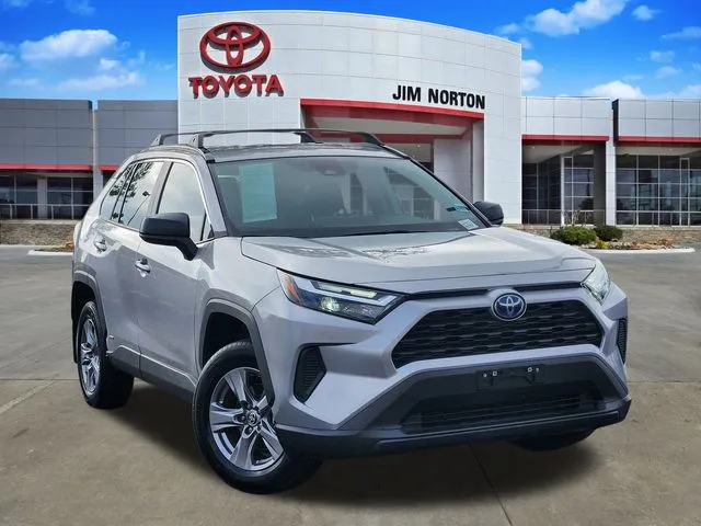 White 2024 Toyota RAV4 Hybrid LE for sale in Tulsa, OK