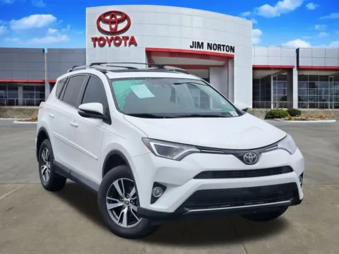 White 2017 Toyota RAV4 XLE for sale in Tulsa, OK