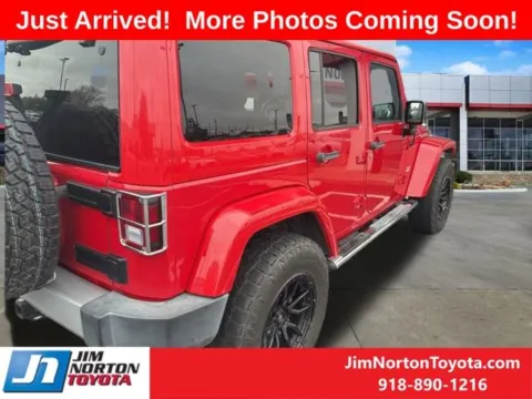Another view of 2014 Jeep Wrangler Unlimited Sahara for sale in Tulsa, OK at Jim Norton Toyota