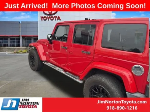 More photos of 2014 Jeep Wrangler Unlimited Sahara at Jim Norton Toyota, OK