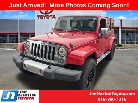 Photos of 2014 Jeep Wrangler Unlimited Sahara for sale in Tulsa, OK at Jim Norton Toyota