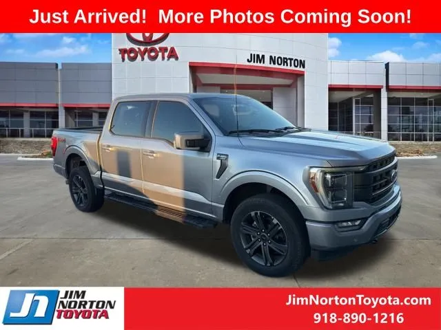 Silver 2023 Ford F-150 Lariat for sale in Tulsa, OK