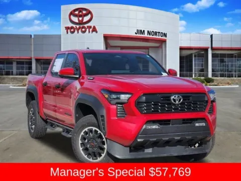 Red 2025 Toyota Tacoma Hybrid TRD Off Road for sale in Tulsa, OK