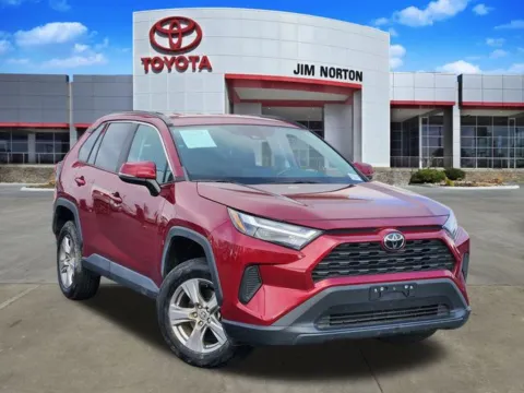 Red 2023 Toyota RAV4 XLE for sale in Tulsa, OK