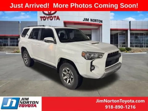 White 2021 Toyota 4Runner TRD Off-Road Premium for sale in Tulsa, OK