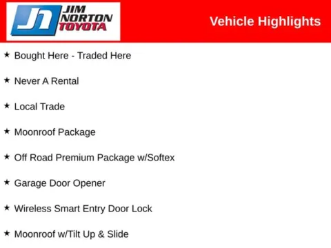 More photos of 2021 Toyota 4Runner TRD Off-Road Premium at Jim Norton Toyota, OK