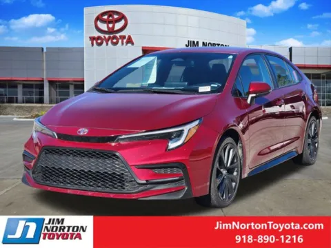 Another view of 2024 Toyota Corolla SE for sale in Tulsa, OK at Jim Norton Toyota