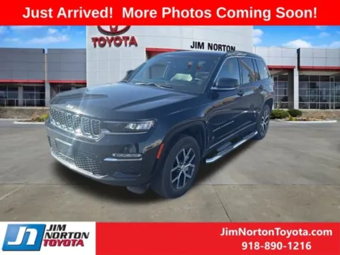 Black 2025 Jeep Grand Cherokee Limited for sale in Tulsa, OK