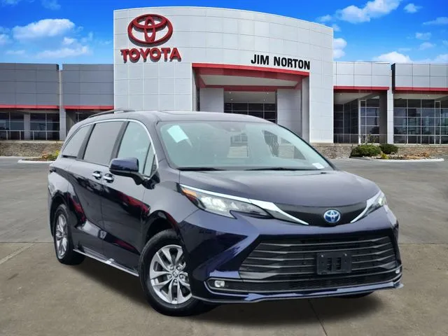 Blue 2025 Toyota Sienna XLE for sale in Tulsa, OK