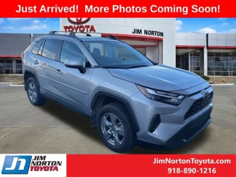 Silver 2024 Toyota RAV4 XLE for sale in Tulsa, OK