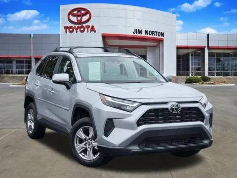 Silver 2024 Toyota RAV4 XLE for sale in Tulsa, OK