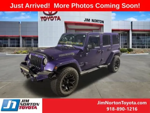 Another view of 2017 Jeep Wrangler Unlimited Sahara for sale in Tulsa, OK at Jim Norton Toyota