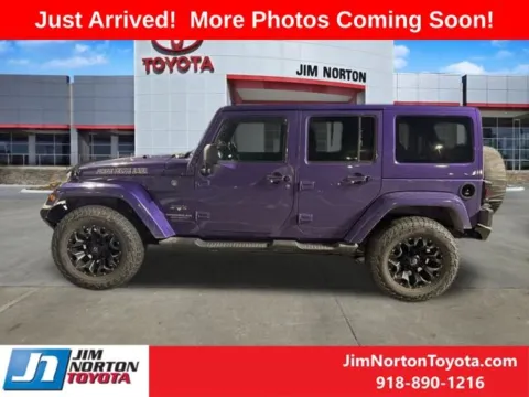 More photos of 2017 Jeep Wrangler Unlimited Sahara at Jim Norton Toyota, OK