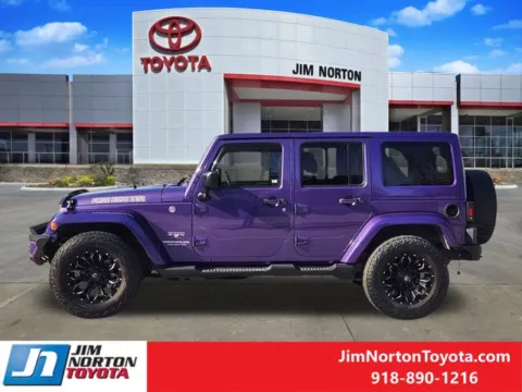 More photos of 2017 Jeep Wrangler Unlimited Sahara at Jim Norton Toyota, OK