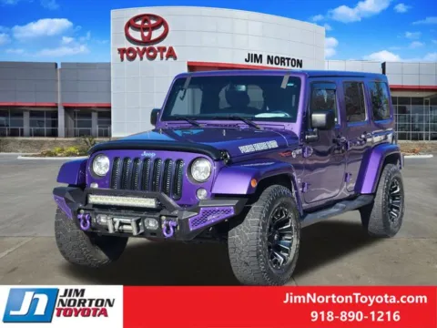 Another view of 2017 Jeep Wrangler Unlimited Sahara for sale in Tulsa, OK at Jim Norton Toyota